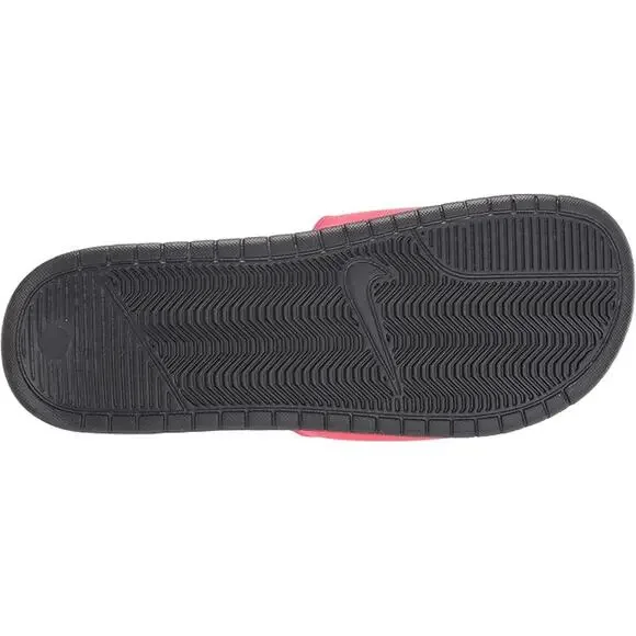 NWT Nike Mens Benassi Just Do It Athletic Sandal,red Orbit/Black-Anthracite-Sz 8 - Picture 6 of 6